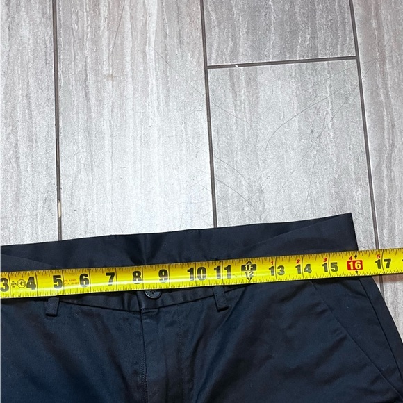 Michael Kors Mens Navy Tailored Fit Pants Size 30/32 - Picture 4 of 6